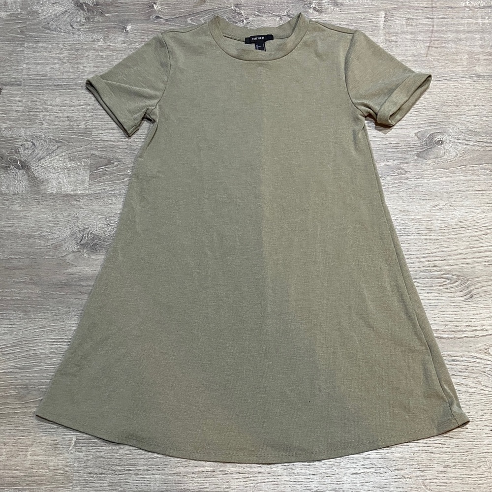 Forever 21 Olive Mini Dress